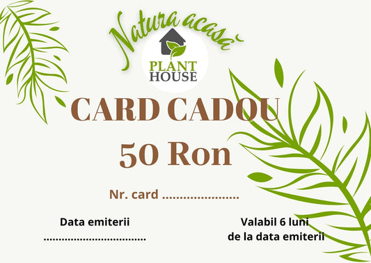 Card cadou-Natura acasă