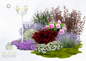 Strat de flori pastel-parfumat